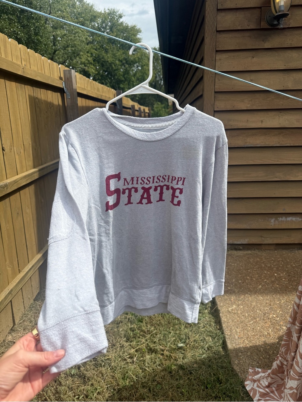 Mississippi State Gray University Sweatshirt